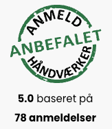 Anbefalet håndværker med topanmeldelser og høj rating